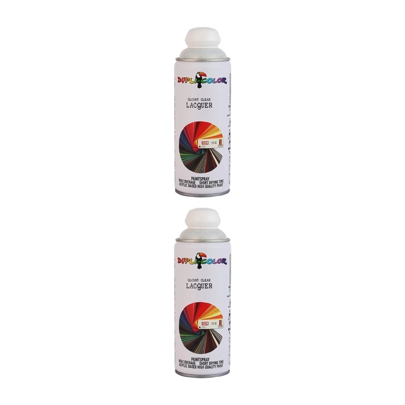 اسپری کیلر براق دوپلی کالر مدل Lacquer حجم 400 میلی لیتر مجموعه 2 عددی