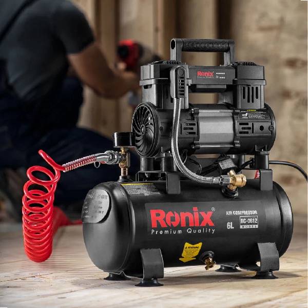 کمپرسور باد 6 لیتری بی صدا مدل RC-0612