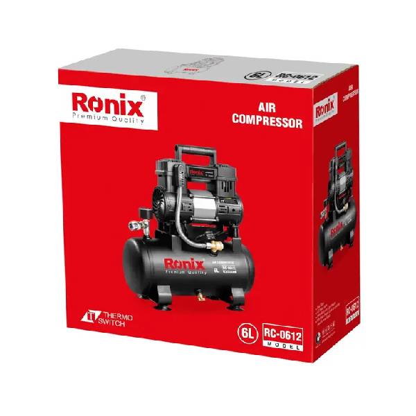 کمپرسور باد 6 لیتری بی صدا مدل RC-0612