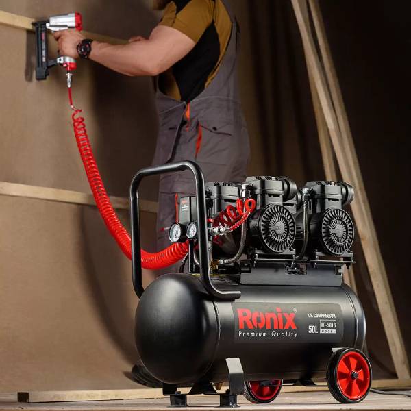 کمپرسور 4 سیلندر 50 لیتری بی صدا مدل RC-5013