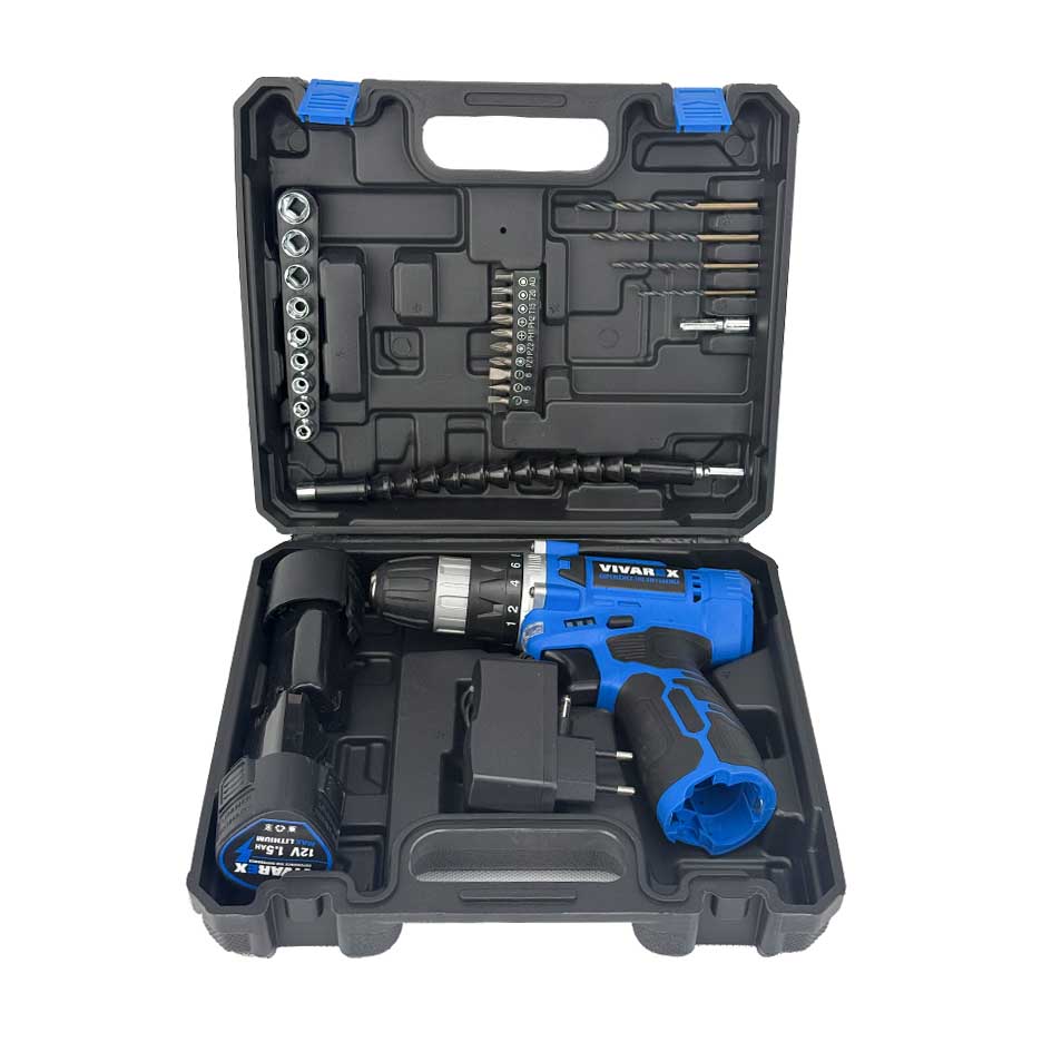 دریل شارژی دو باتری ویوارکس VR1210V-22A