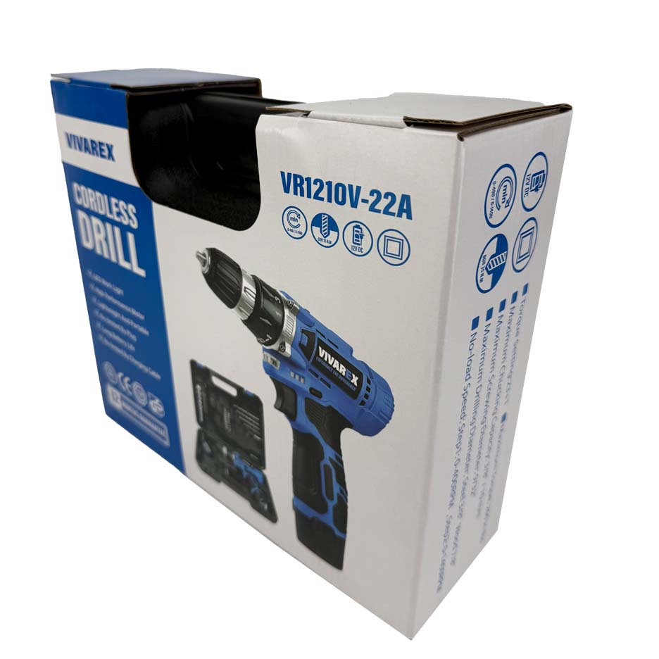 دریل شارژی دو باتری ویوارکس VR1210V-22A