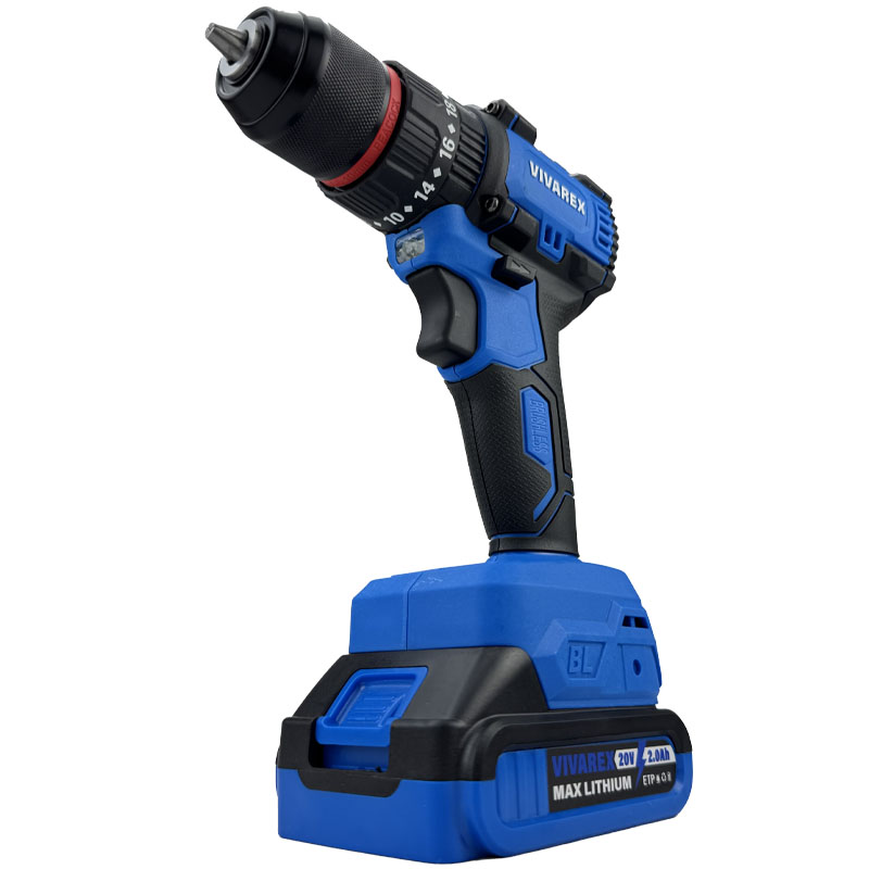 دریل شارژی 20 ولت براشلس ویوارکس VR2010-BLX
