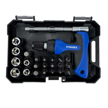 ست سری پیچ گوشتی و بکس 24 عددی ویوارکس VR2465-SD
