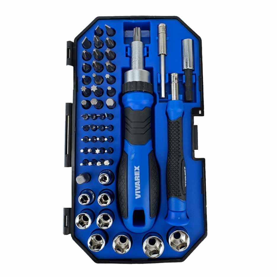 سری پیچ گوشتی و بکس 55 عددی ویوارکس VR5565-SD