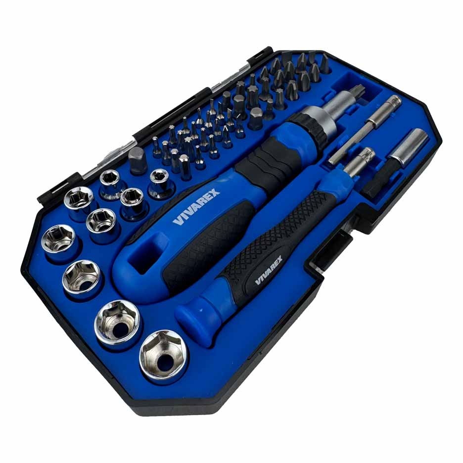 سری پیچ گوشتی و بکس 55 عددی ویوارکس VR5565-SD