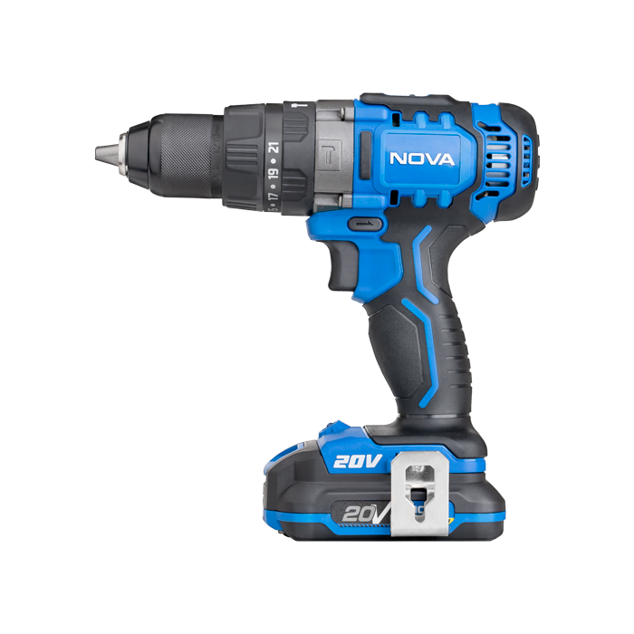 دریل شارژی 13 میلیمتری نووا 7721