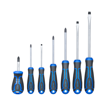 ست پیچ گوشتی دسته پلاستیکی 7 عددی نووا 1791