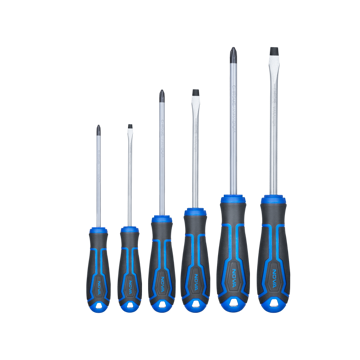 ست پیچ گوشتی دسته پلاستیکی 6 عددی نووا 1790