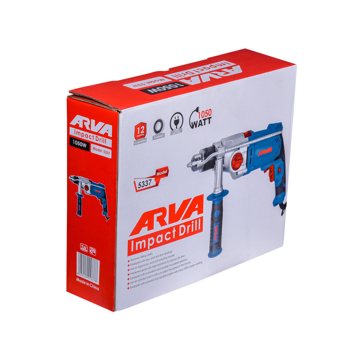 دريل گیربکسی چکشی 5337 اروا 