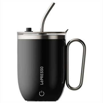 Lepresso Sip Spin Magnetic Auto Stirring Mug with Touch Button/ ماگ همزن دار مغناطیسی