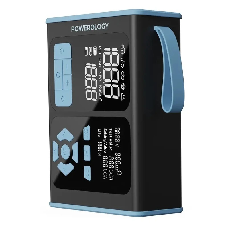 دیاگ و جامپ استارتر و کمپرسور چندکاره پاورولوژی / Powerology Jump Starter, Air Inflator & OBD II Car Fault Diagnosis Tool