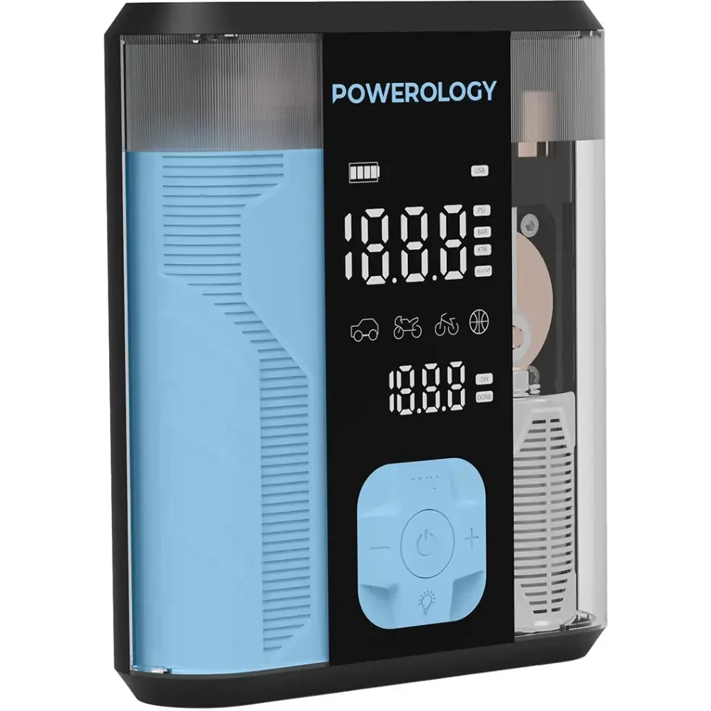 جامپ استارتر و پمپ باد 3 در 1 پاورولوژی