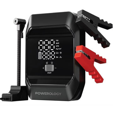 جامپ استارتر و پمپ باد پاورولوژی /  POWEROLOGY JUMP STARTER AIR COMPRESSOR