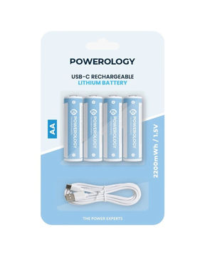 باتری قلمی AAA قابل شارژ پاورولوژی
