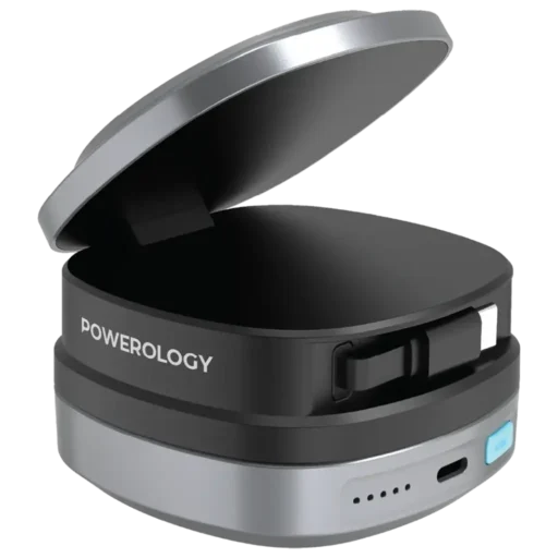 پاوربانک مدل Lyons ظرفیت 10000 میلی آمپری پاورولوژی / Powerology Lyons 10000mAh Power Bank