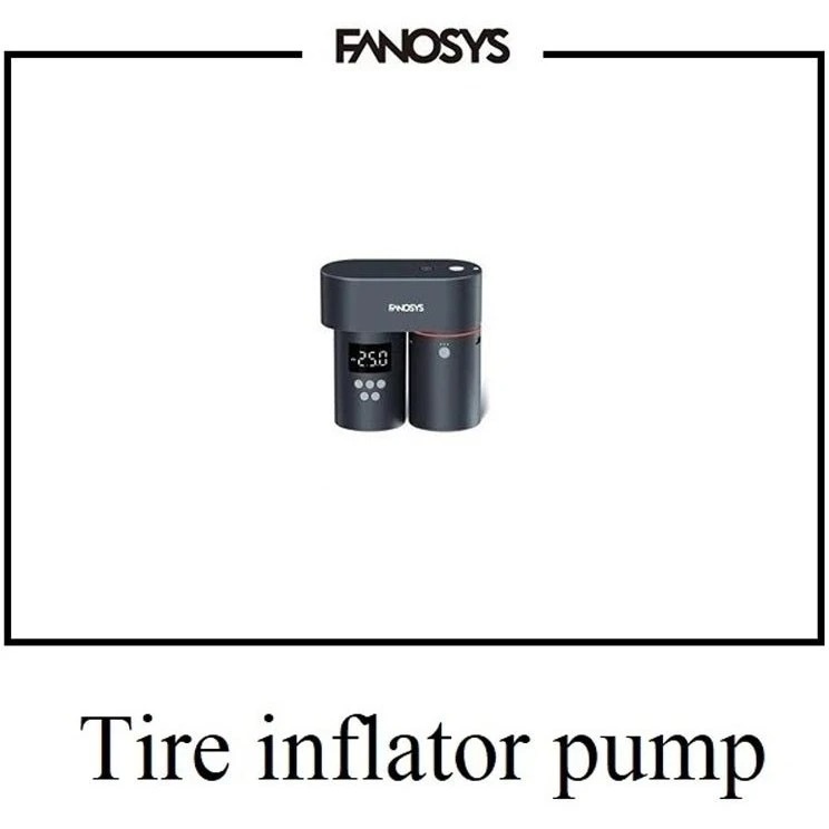 جامپ استارتر و جارو شارژی و کارواش و پمپ باد فانوسیس مدل 4in1