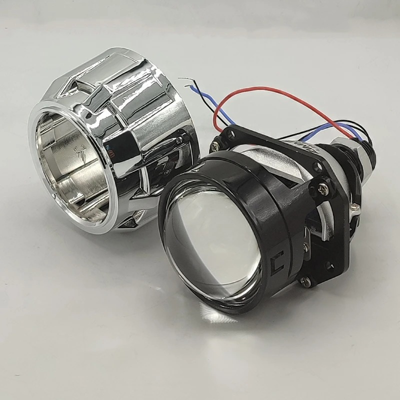 لنز چراغ خودرو دو حالته بسته دو عددی زیمر L25-6000K BI-LED