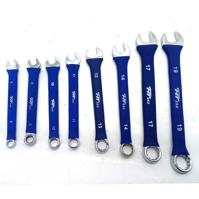 آچار یکسر تخت و یکسر رینگی اچ تی مجموعه 8 عددی