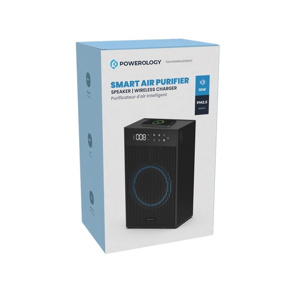 ‫تصفیه هوا، اسپیکر و شارژر SMART AIR PURIFIER‬ پاورولوژی