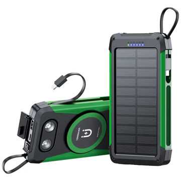 ‫پاوربانک‬ Solar Trex 10K گرین لاین GNSOLTX10PBK