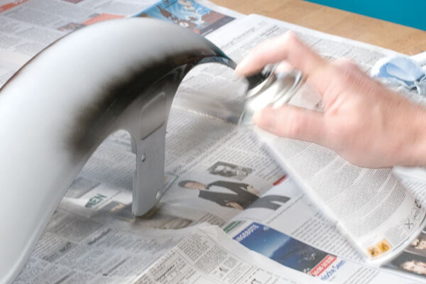 آموزش زنگ کردن موتور با اسپری