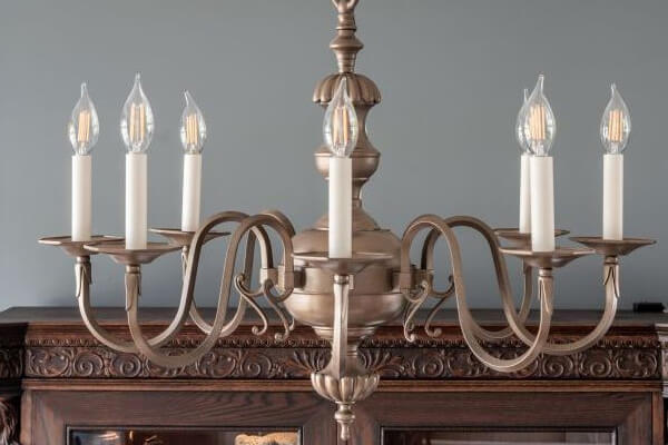 مراحل آماده‌ سازی لوستر برای رنگ آمیزی